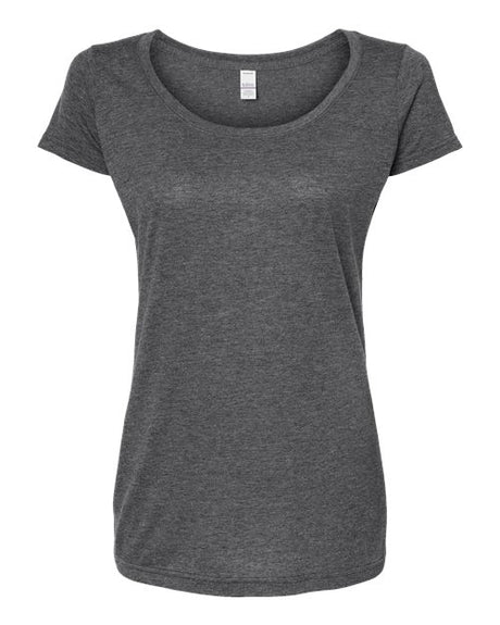 Tultex Women's Poly-Rich Scoop Neck T-Shirt