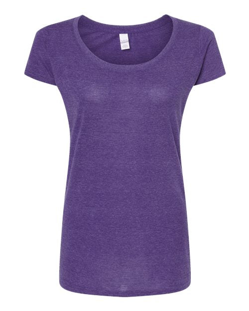 Tultex Women's Poly-Rich Scoop Neck T-Shirt