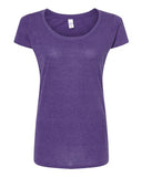 Tultex Women's Poly-Rich Scoop Neck T-Shirt