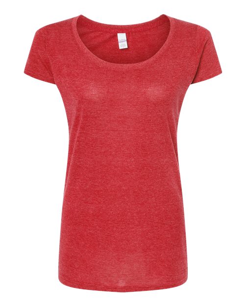 Women's Poly-Rich Scoop Neck T-Shirt