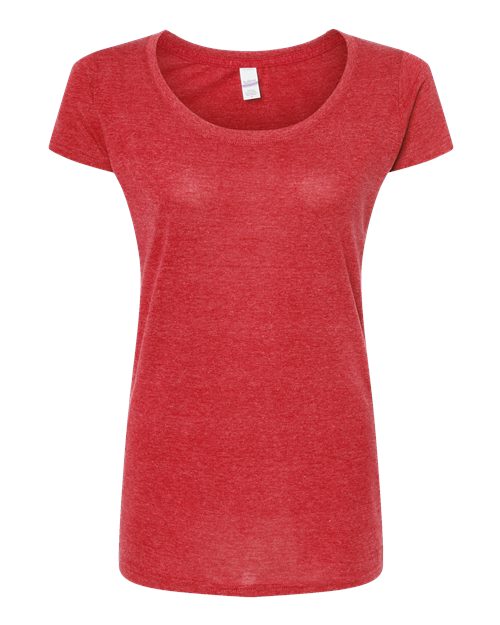 Tultex Women's Poly-Rich Scoop Neck T-Shirt