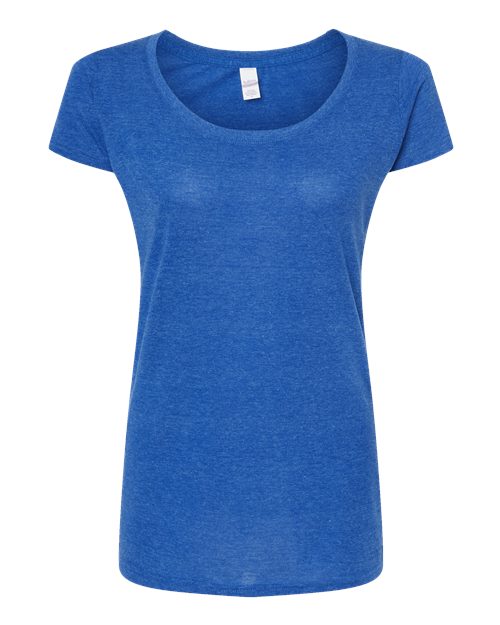Tultex Women's Poly-Rich Scoop Neck T-Shirt