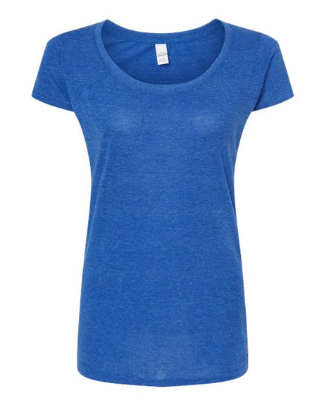 Tultex Women's Poly-Rich Scoop Neck T-Shirt