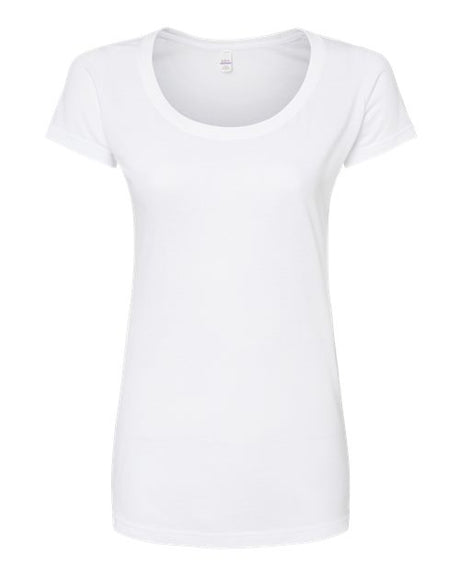 Tultex Women's Poly-Rich Scoop Neck T-Shirt