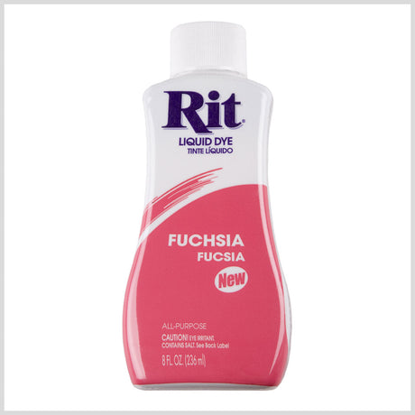 Rit All-Purpose Liquid Fabric Dye - Fuchsia - 8oz Bottle