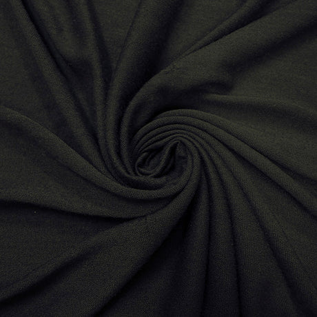 1 Yard Dark Indigo Blue Solid Rayon Spandex Jersey Knit Fabric 58" Wide