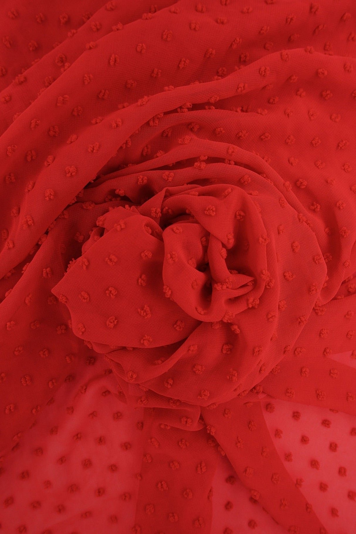 Swiss Dot Chiffon Fabric