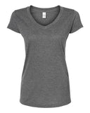 Tultex Women's Poly-Rich V-Neck T-Shirt