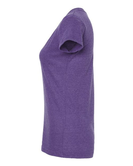 Tultex Women's Poly-Rich V-Neck T-Shirt