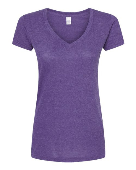 Tultex Women's Poly-Rich V-Neck T-Shirt