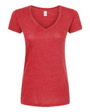 Tultex Women's Poly-Rich V-Neck T-Shirt