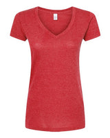 Tultex Women's Poly-Rich V-Neck T-Shirt