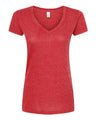 Tultex Women's Poly-Rich V-Neck T-Shirt