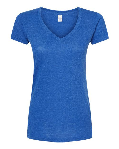Tultex Women's Poly-Rich V-Neck T-Shirt
