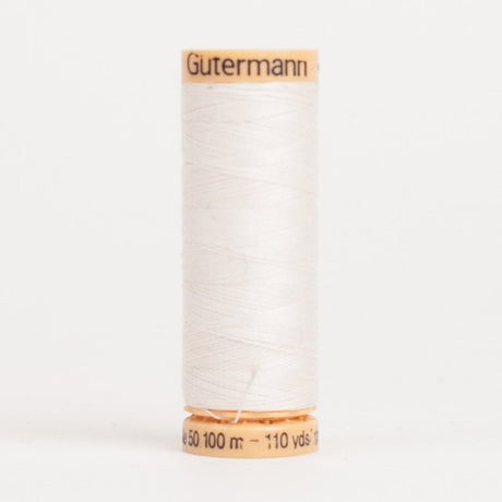Gutermann Cotton Thread 100m - 1040 Ivory