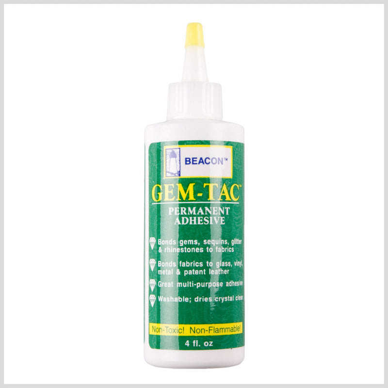 Gem-Tac Permanent Adhesive - 4 Fl. Oz.