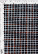1 Yard 58/60" Double Knit Plaid Jacquard Fabric 90.5% Polyester 8.5% Rayon 1% Spandex 230 GSM