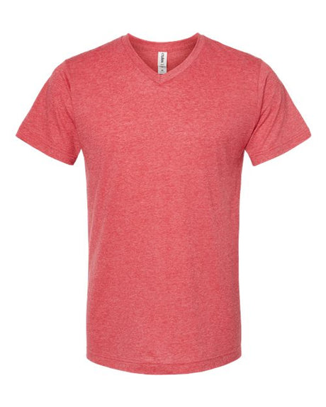 Tultex Men's Poly-Rich V-Neck T-Shirt