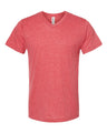 Tultex Men's Poly-Rich V-Neck T-Shirt