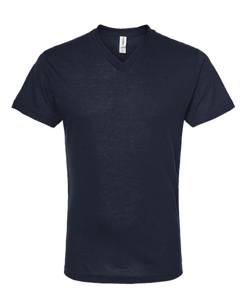 Tultex Men's Poly-Rich V-Neck T-Shirt