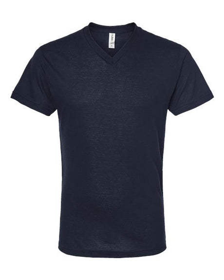 Tultex Men's Poly-Rich V-Neck T-Shirt