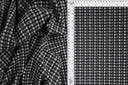 Plaid Double Knit Jacquard Stretch Fabric