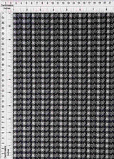 Plaid Double Knit Jacquard Stretch Fabric