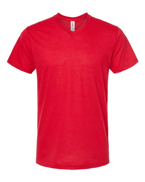 Tultex Men's Poly-Rich V-Neck T-Shirt