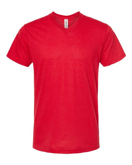 Tultex Men's Poly-Rich V-Neck T-Shirt