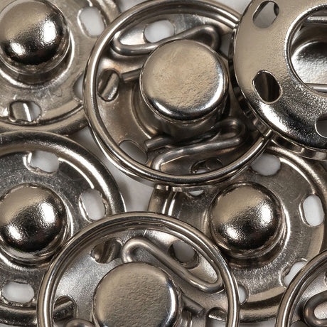 Dritz Nickel Sew On Snaps Size 2 - 6ct