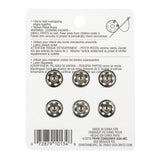Dritz Nickel Sew On Snaps Size 2 - 6ct