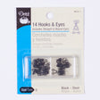 Dritz 14 Black Hooks & Eyes - Size 0