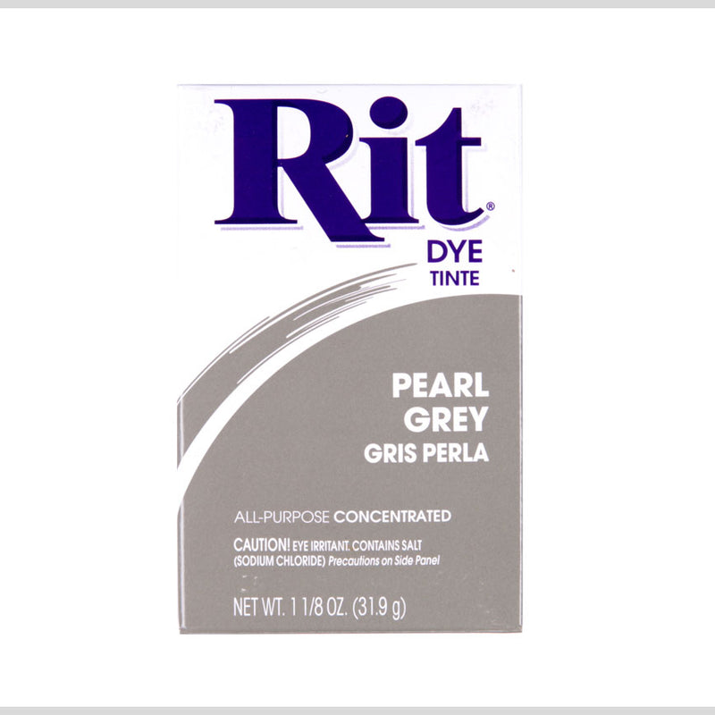 Rit All-Purpose Box Fabric Dye - Pearl Gray - 1 1/8oz