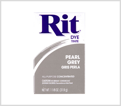 Rit All-Purpose Box Fabric Dye - Pearl Gray - 1 1/8oz