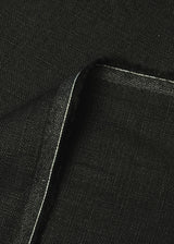 Pure Linen Black 10.5oz Fabric