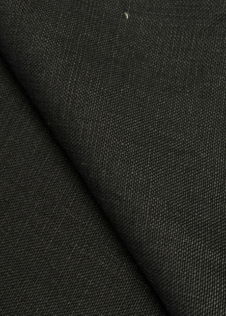 Pure Linen Black 10.5oz Fabric