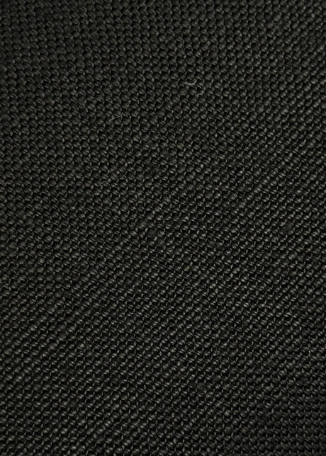 Pure Linen Black 10.5oz Fabric