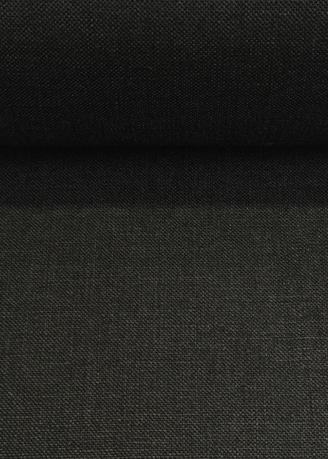 Pure Linen Black 10.5oz Fabric