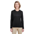Women's Cool & Dry Performance Long-Sleeve Top, performance fabric, for work, teams and everyday wear
