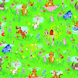 Quilting Cotton 100 Aker Woods Winnie the Pooh Main Green Riley Blake Designs