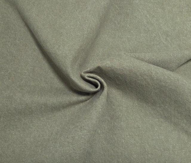 Cotton Bull Denim Olive Sprig