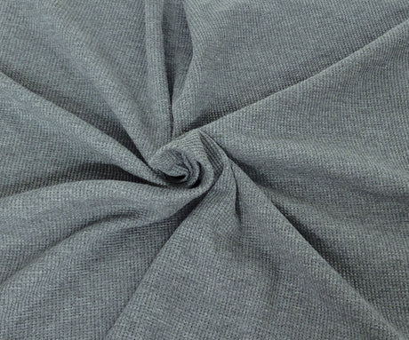 Cotton Thermal Knit Dark Heather Gray