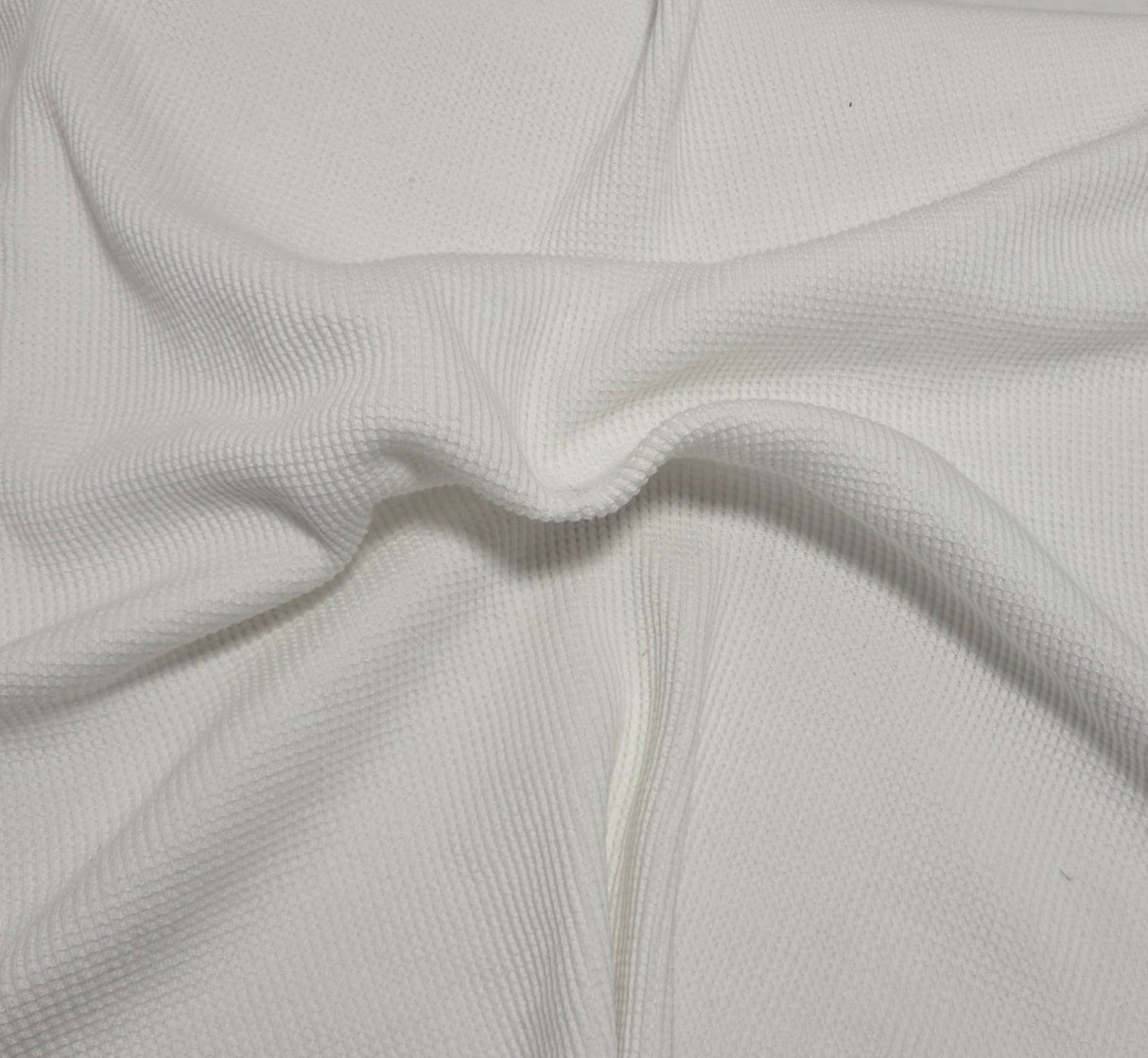 Cotton Thermal Knit White 270GSM