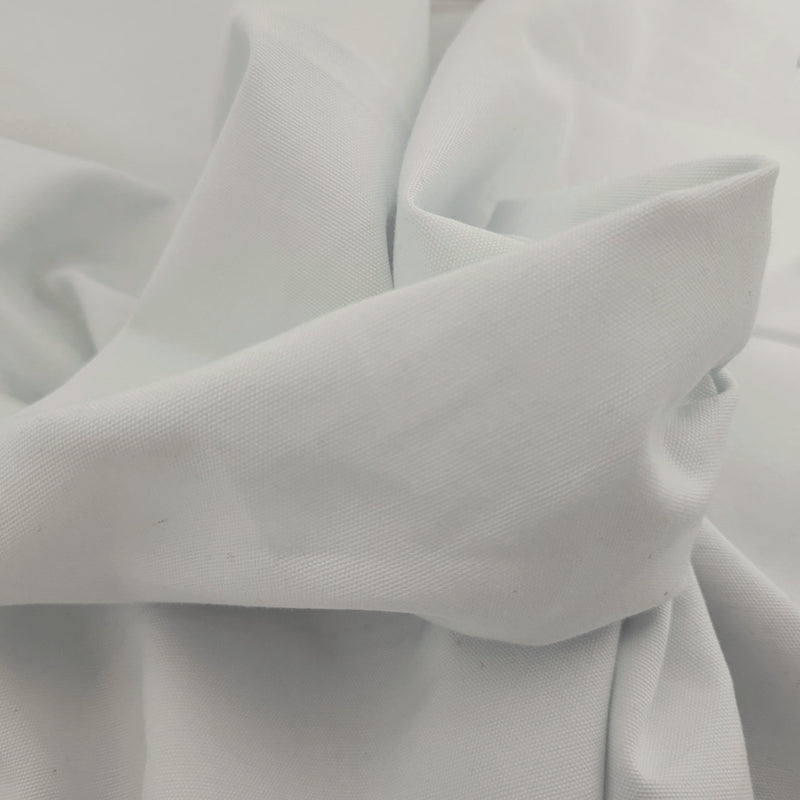 White Cotton Canvas Fabric 270 GSM