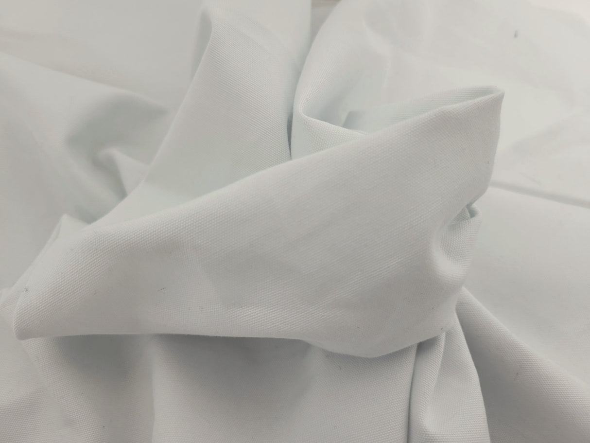 White Cotton Canvas Fabric 270 GSM