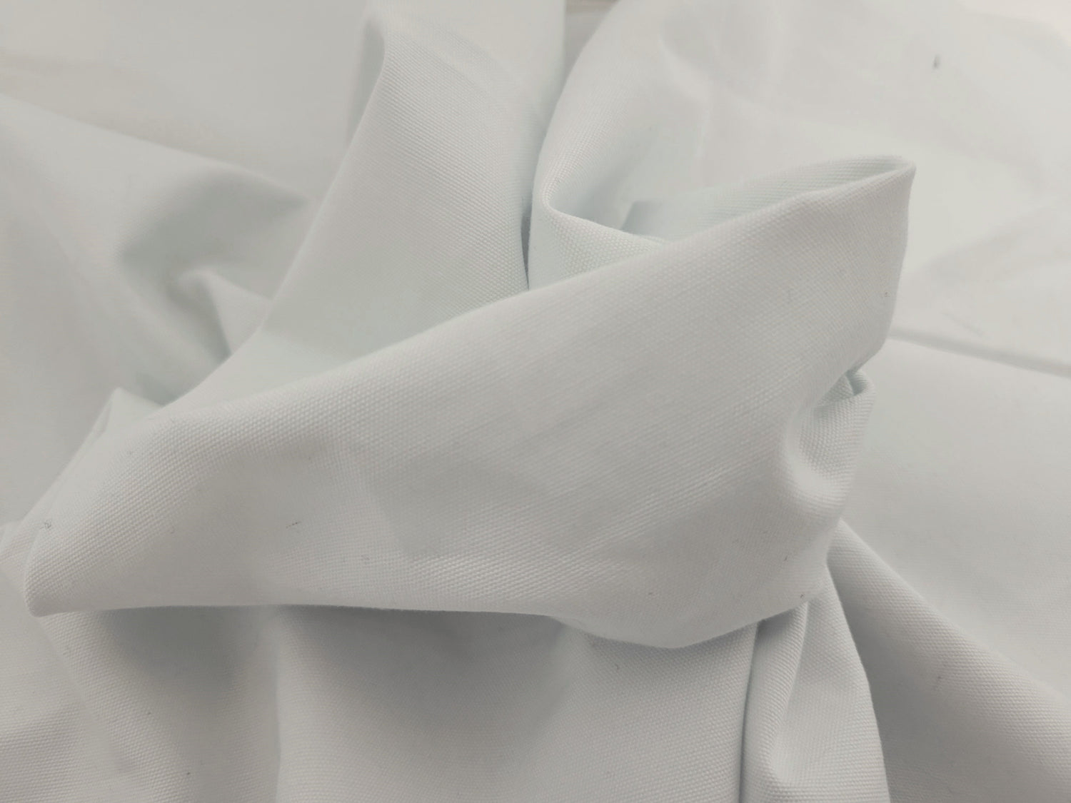 White Cotton Canvas Fabric 270 GSM