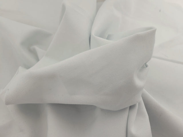 White Cotton Canvas Fabric 270 GSM