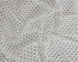 Cotton Fishnet Knit Off White Big Holes