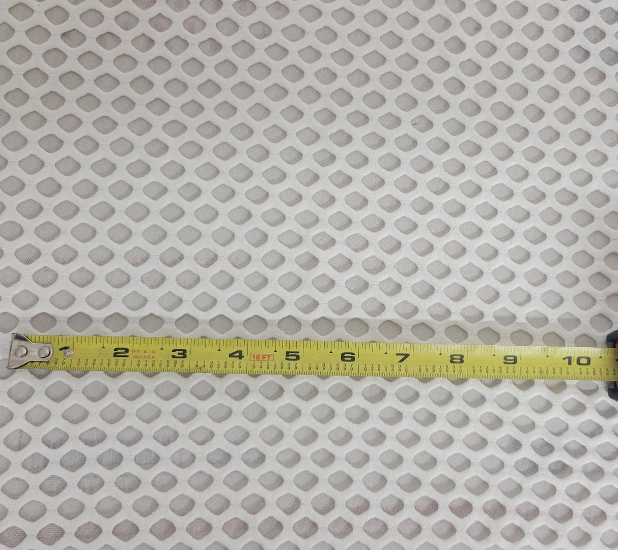 Cotton Fishnet Knit Off White Big Holes