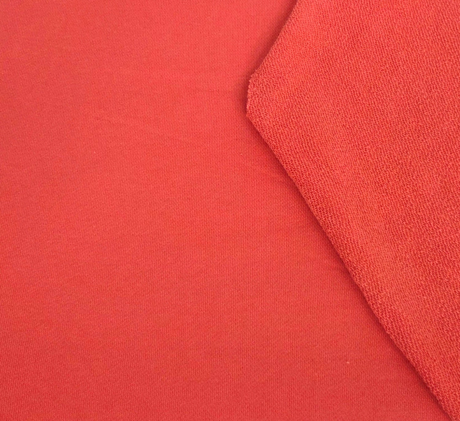 Cotton French Terry Knit Afterglow